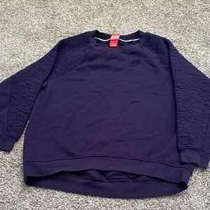 Nike Women's Eggplant Crew Neck Sweater